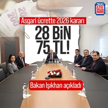 Son dakika: 2026 asgari ücret belli oldu! Yeni rakam 3. toplantı sonrası açıklandı