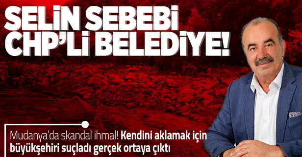 CHP'li Mudanya Belediyesi'nden skandal ihmal: Selin sebebi moloz ve hafriyat atıkları!