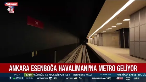 Ankaralılara metro müjdesi!
