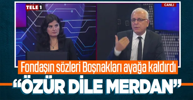 Tele1 Genel Yayın Yönetmeni Merdan Yanardağ'dan tepki çeken sözler: "Boşnaklar Müslüman olmuş Sırp'tır"