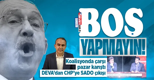 DEVA Partisi'nden CHP kanadını kızdıracak Sadullah Ergin çıkışı: Bunlar boş itiraz! FETÖ ile mücadelenin en önemli aktörü