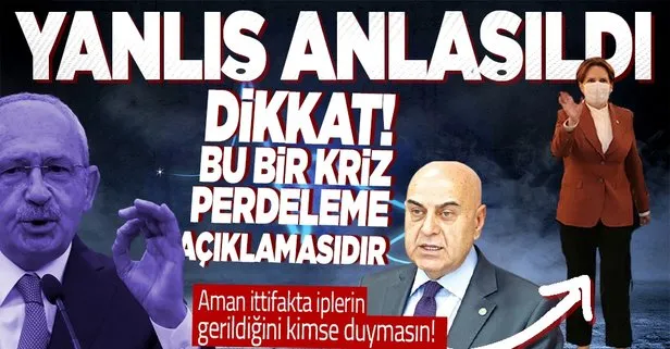 Millet İttifakı’ndaki çatlağı perdelemek isteyen Meral Akşener Cihan Paçacı’nın Kılıçdaroğlu hakkındaki sözleri için bakın ne dedi!