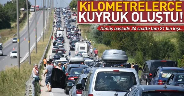 kapikule de cift sira 6 kilometrelik