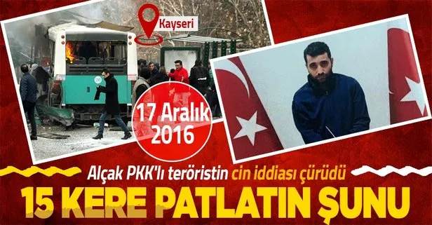15 askeri şehit eden PKK’lı terörist Fırat Botan sorgusunda cin gördüğünü iddia etmişti! Rapora itiraz etmedi