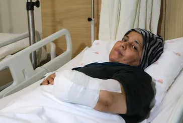 Deprem felaketinde eşini ve 1 evladını kaybederken kendisinin de sol kolu kesildi