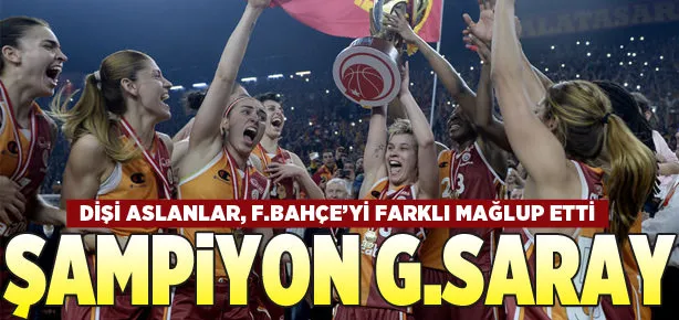 Şampiyon Galatasaray Odeabank!