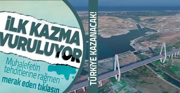 Kanal İstanbul projesinin detaylarının yer aldığı internet sitesi açıldı!