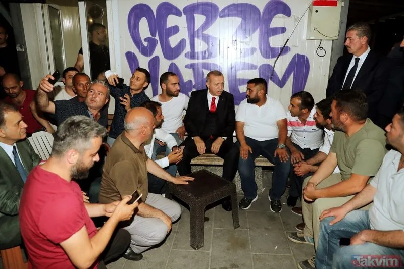 Başkan Erdoğan'dan Üsküdar'da sürpriz ziyaret