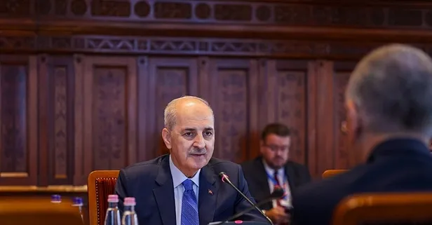 TBMM Başkanı Kurtulmuş’tan Filistin devleti açıklaması! Orta Doğu barışının kapısıdır!