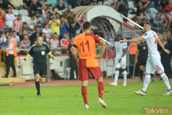 Antalyaspor: 0 - Galatasaray: 1 | Donk Galatasaray'ı ipten aldı - 9