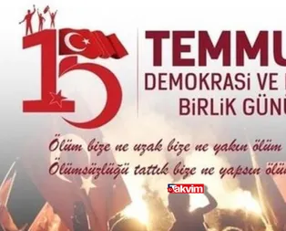 15 temmuz şehitleri SMS, Whatsapp resimli mesajları 2021!