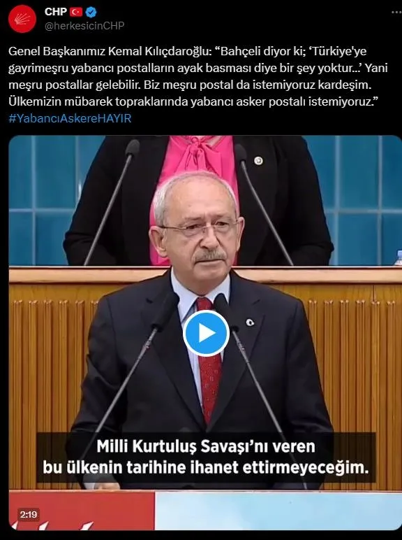 CHP daha önce "evet" dediği tezkereye "hayır" oyu verdi! Rezalet savunma ellerinde patladı: Yabancı postal palavrasına sığınıp herkese mesaj attılar-6