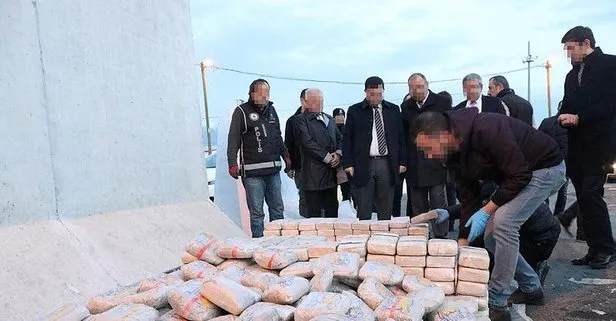 Erzincan’da durdurulan bir tırda 1 ton 271 kilogram eroin ele geçirildi