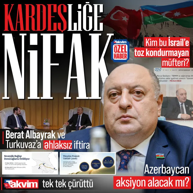 Kardeşliğe nifak! Berat Albayrak ve Turkuvaz Medya’ya Əxlaqsız iftira! İsrail’e toz kondurmayan Guliyev sahnede