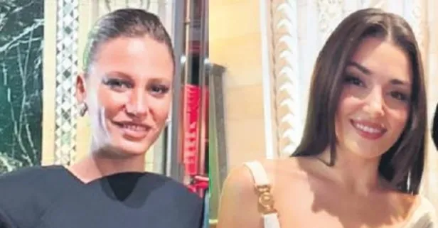 New York'ta ödül alan Hande Erçel ve Serenay Sarıkaya'nın samimi halleri dikkat çekti!