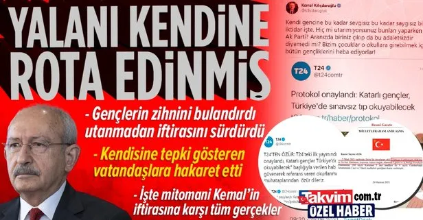 Kemal Kılıçdaroğlu’nun kirli ’Katar’ iftirasına karşı gerçekler: Gençlerin zihnini bulandırdı, özür dilemedi ve yalanını sürdürdü