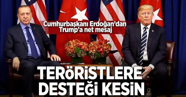 Erdoğan ile Trump arasında kritik görüşme