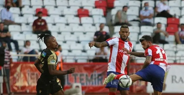 Antalya tek golle 3 puanı kaptı!