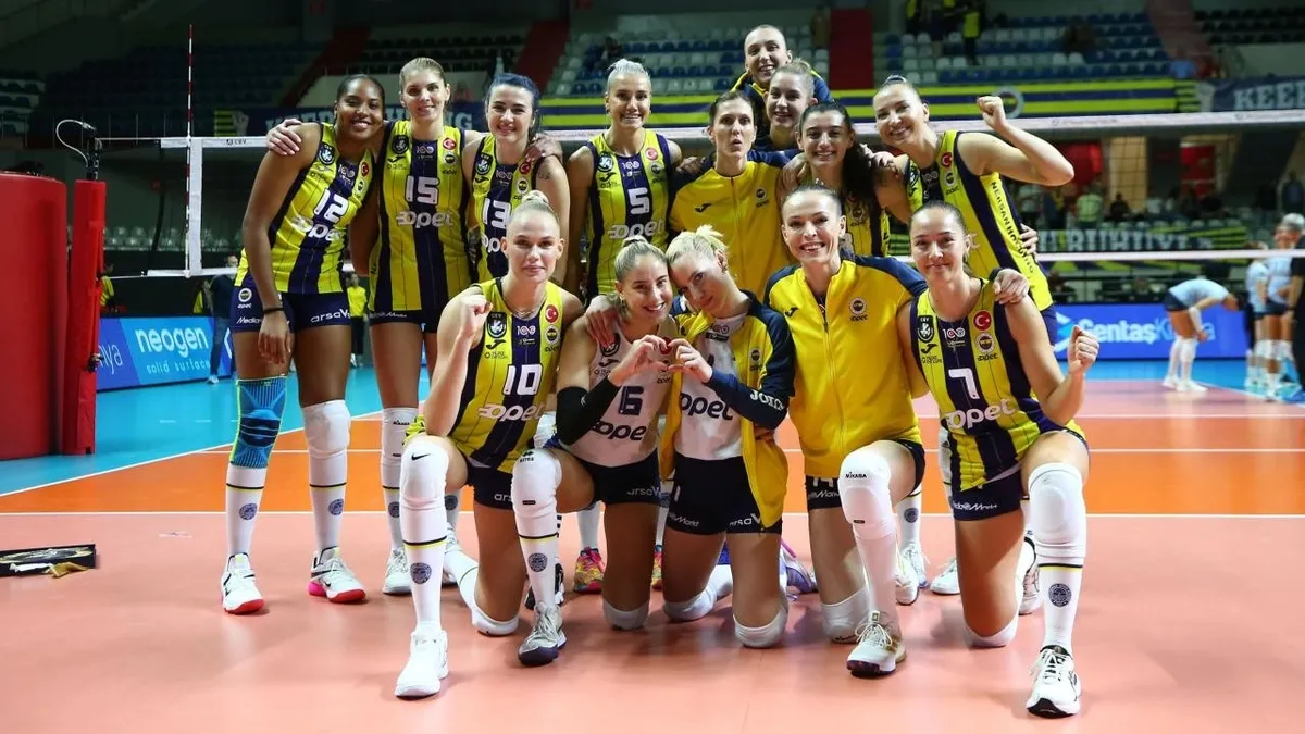 Fener set vermedi! İlkban'ı 3-0 yendi