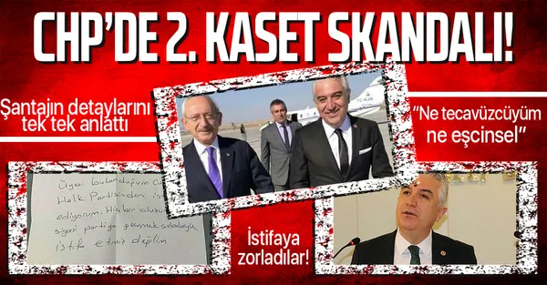 CHP'de 2. kaset skandalı! Teoman Sancar şantajın detaylarını anlattı: Ne tecavüzcüyüm ne de eşcinsel!-1
