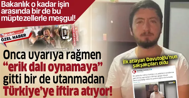 Koronanın yayıldığı dönemde Sri Lanka’ya giden "gezgin" Murat Sevim utanmadan Türkiye'ye iftira attı! Gerçek ortaya çıktı
