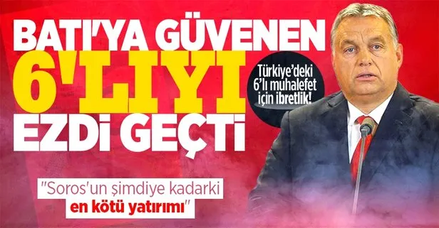 Macaristan’daki 6’lı muhalefete tokat!