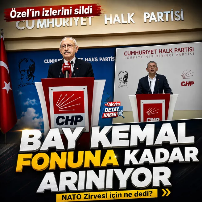 Kemal Kılıçdaroğlunun Özgür Özel temizliği: Fonuna kadar kaldırdı