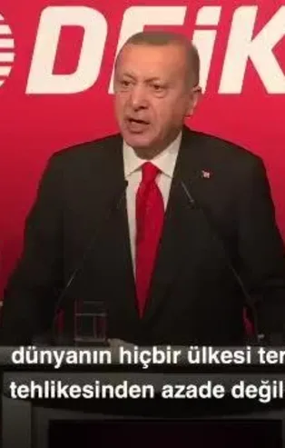 Başkan Erdoğan Twitter hesabından paylaştı: Bir kere yükselen bayrak, bir daha inmez