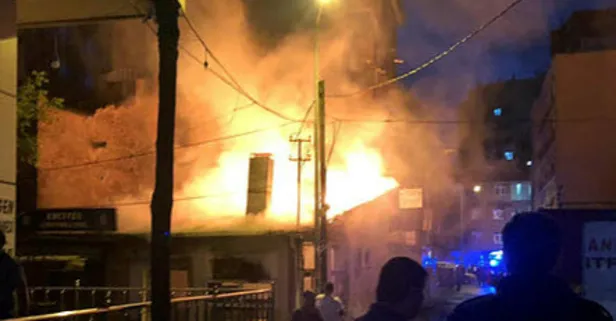 Ankara'da korku dolu anlar! Yangın etrafa da sıçradı