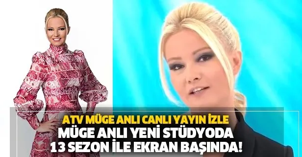 ATV MÜGE ANLI İLE TATLI SERT İZLE - 24 Ağustos 2020 Müge Anlı 13. sezonda flaş gelişmeler...