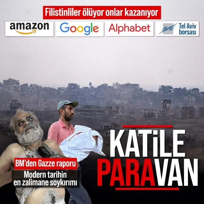 Gazzede Soykırım Ekonomisi: BM raporu ortaya çıkardı! Albanese’den sert uyarı: Modern tarihin en zalimane soykırımı