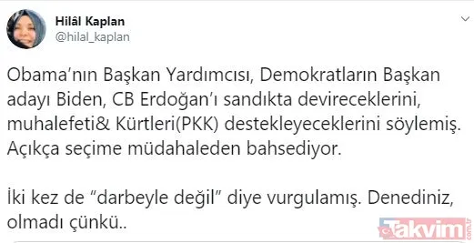 Başkan Erdoğan'ı ve Türkiye'yi küstahça hedef alan ABD'li Joe Biden'a tepki yağdı! - 6