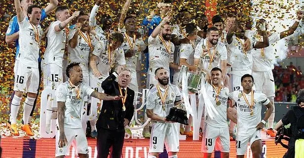 İspanya Kral Kupası’nı finalde Osasuna’yı yenen Real Madrid kazandı