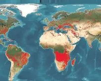 Dünya yangın haritası ürkütüyor! Yunanistan ve İtalya ilk sırada yer aldı