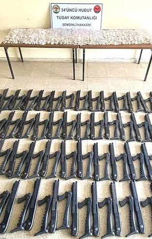 Son dakika: MSB açıkladı: Hakkari'de 65 pompalı tüfek ile 1 milyon 35 bin liralık tıbbi malzeme ele geçirildi