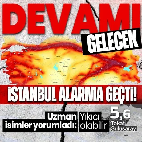 Tokat’taki 5.6’lık deprem İstanbul depremini tetikler mi? Uzmanı Devam edecek diyerek uyardı! ’Kuzey Anadolu Fay Hattı hangi il ve ilçelerden geçiyor?