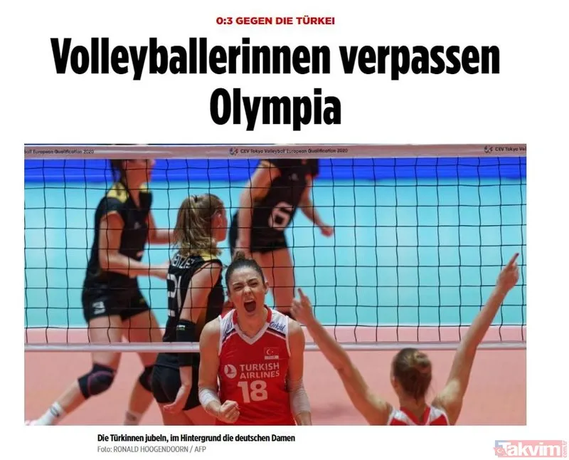 A Milli Kadın Voleybol Takımı Tokyo vizesini kaptı! Dünya basınında çok konuşuldu
