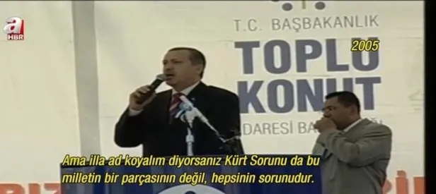 İşte Başkan Erdoğan’ın 2005 yılındaki o konuşması!
