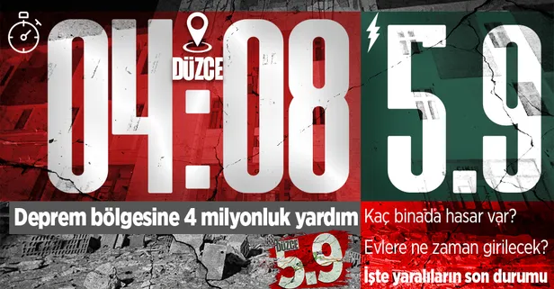 Düzce'de 5.9 büyüklüğünde deprem! İstanbul ve birçok ilde hissedildi: Son durum ne? Açıklamalar peş peşe geldi