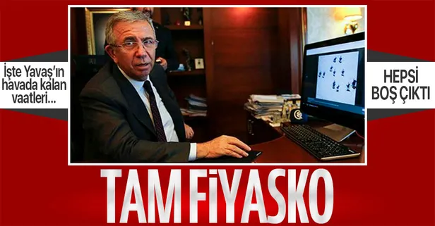 Mansur Yavaş’ın, 'Her okula bir hemşire' ve 'Ücretsiz servis' şeklindeki vaatleri de yalan oldu!