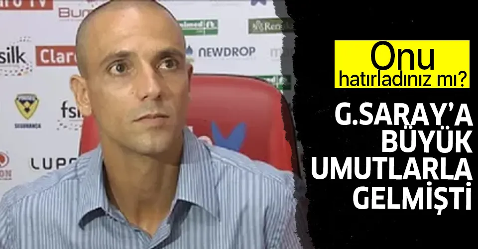 Galatasaray'ın bir dönemine damgasını vurmuştu, hatırladınız mı? Nereden nereye...