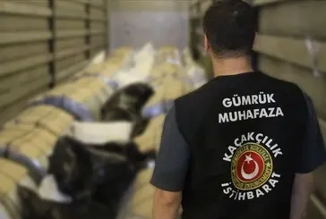 Gümrükte kaçak eşyaya dev operasyon