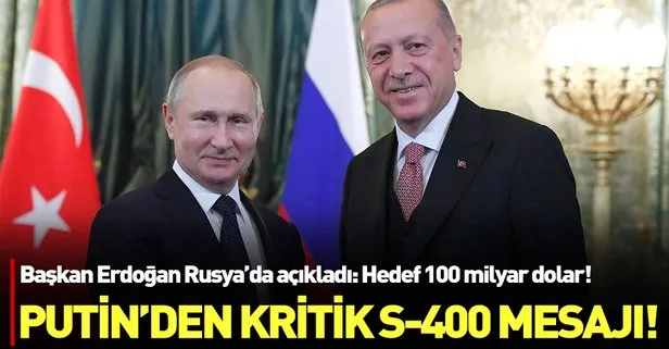 Son dakika: Başkan Erdoğan ve Putin’den önemli açıklamalar