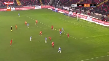 Felipe Augusto Galatasaray ağlarını salladı | GS 2-1 TS