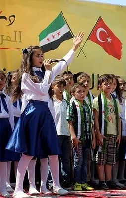 Türk askerinin bastığı yer yeşerdi