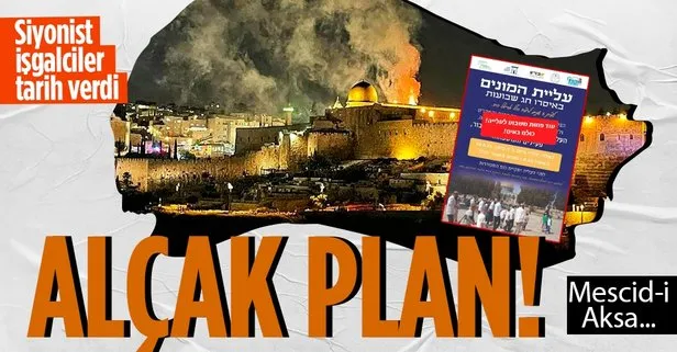 Fanatik Yahudiler Mescid-i Aksa'ya baskın yapacak!