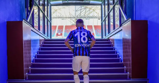 Trabzonspor'dan Edin Visca videosunda Fenerbahçe'ye gönderme