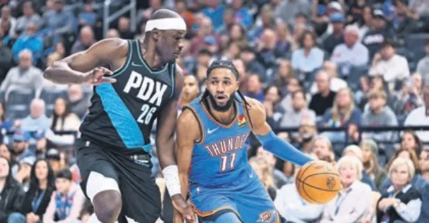 NBA’de Oklahoma City Thunder fırtına gibi