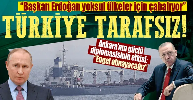 Putin'den 'tahıl koridoru' açıklaması! Başkan Erdoğan'ın çabasını örnek gösterdi: Engel olmayacağız