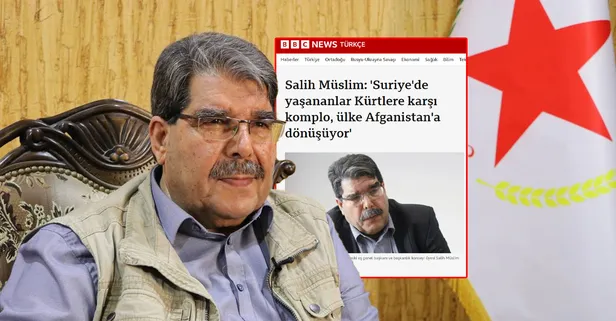 ABD'nin tekmeyi bastığı PYD'ye İngiliz cilası! Elebaşı Müslim BBC'den küstah tehditler savurdu: Anlaşma yoksa savaş var